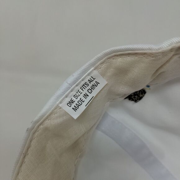 Unbranded Men's Snapback Hat White OSFA Embroidered Logo I'd Rather Be Flippin' - Picture 7 of 7